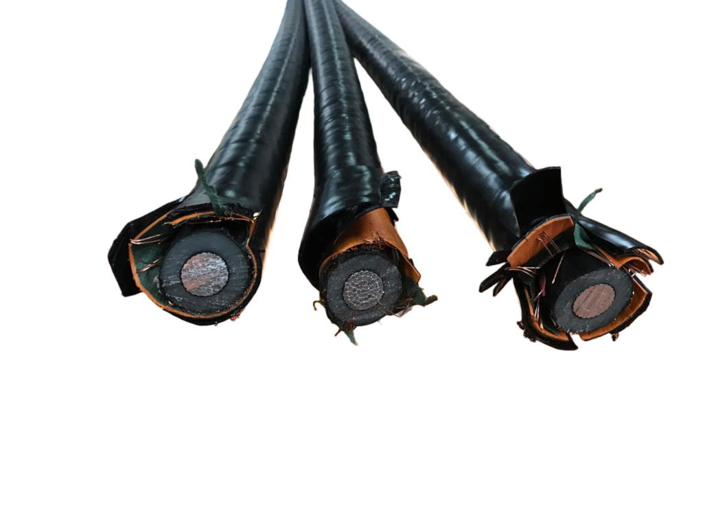 Three Core Triplex 6.35-11–12.7-22kV